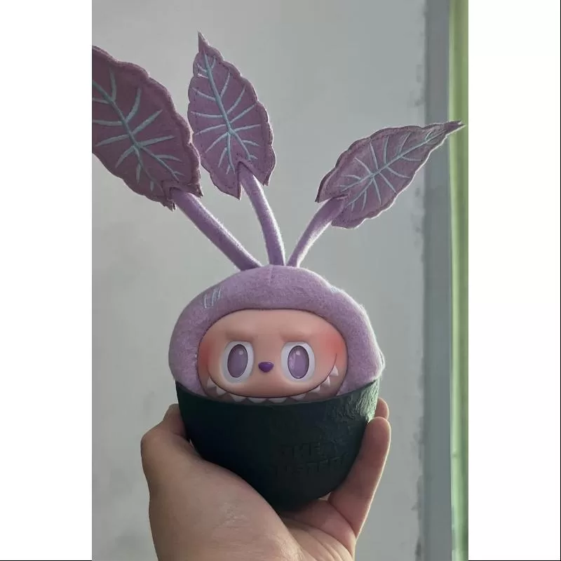 Labubu DIE MONSTER UNARTIGEN PFLANZEN Vinyl Face Series Alocasia Polly