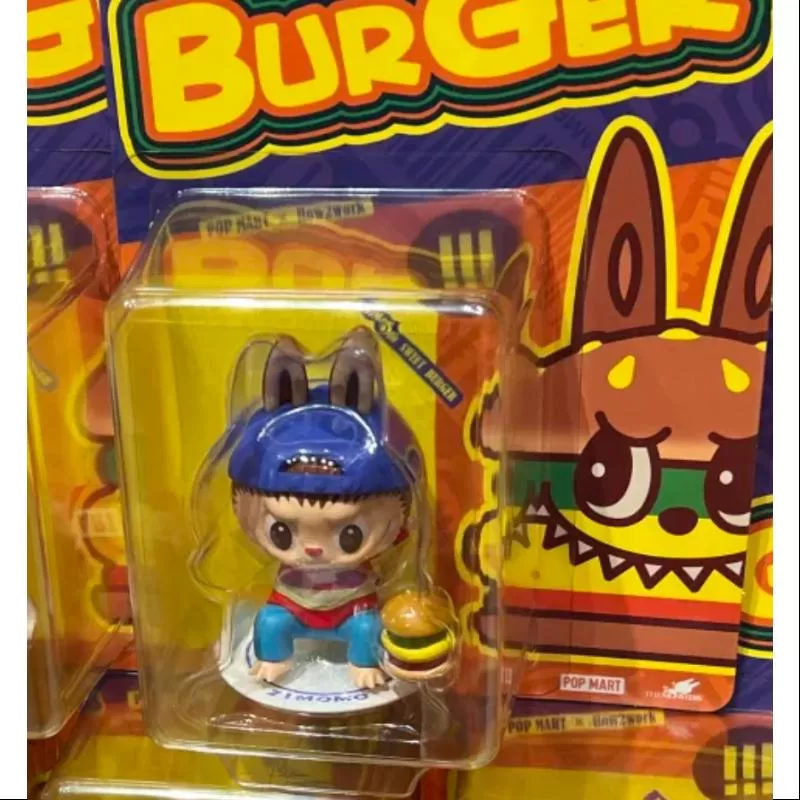 Labubu DIE MONSTER Zimomo SÜSSBURGER FIGUR LIMITED