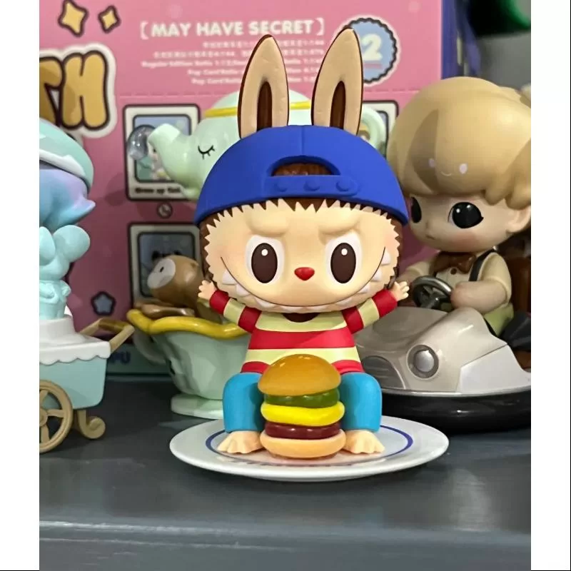 Labubu DIE MONSTER Zimomo SÜSSBURGER FIGUR LIMITED