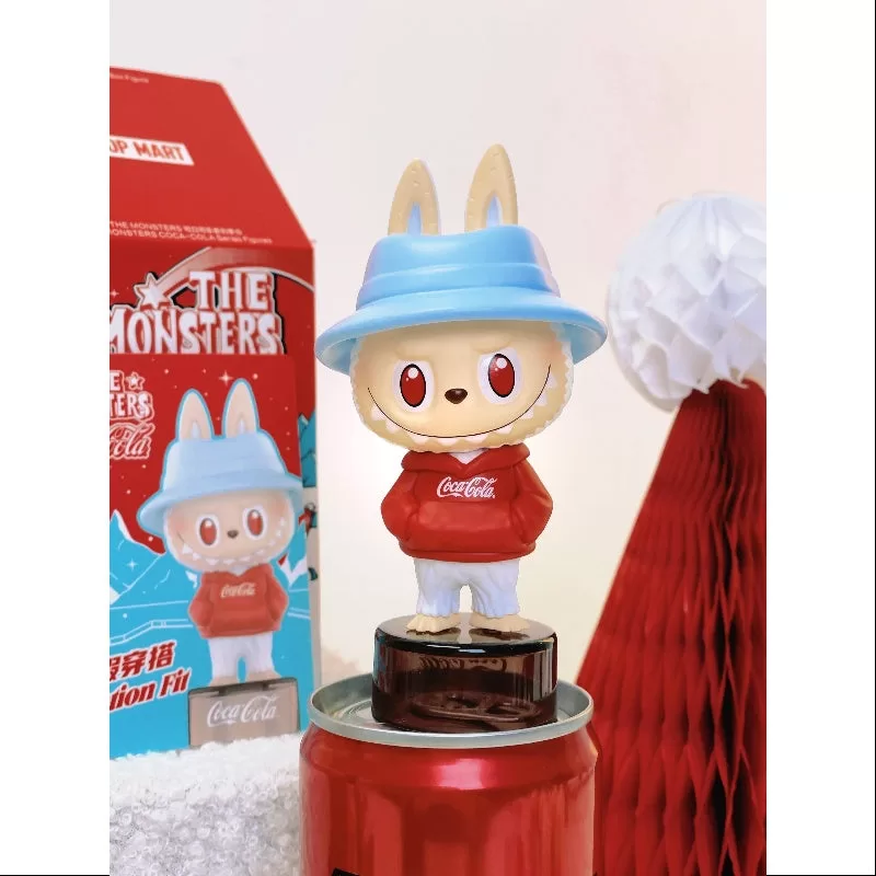 Labubu Die Monster Coca Cola Serie Vacation Fit