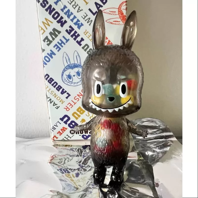 Labubu Die Monster Die kleinen Monster Serie 1 Klar Schwarz