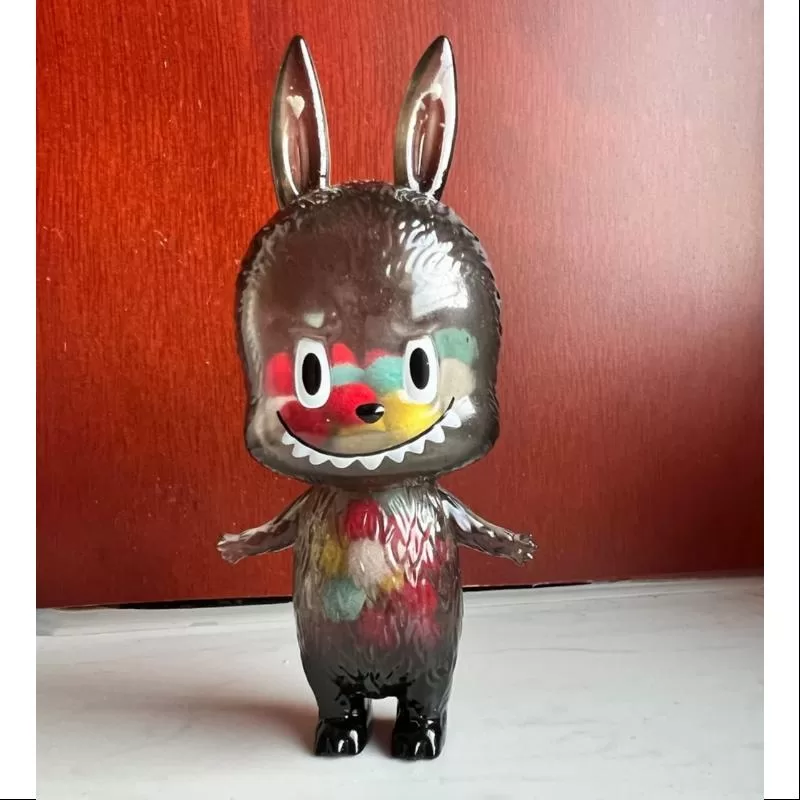 Labubu Die Monster Die kleinen Monster Serie 1 Klar Schwarz