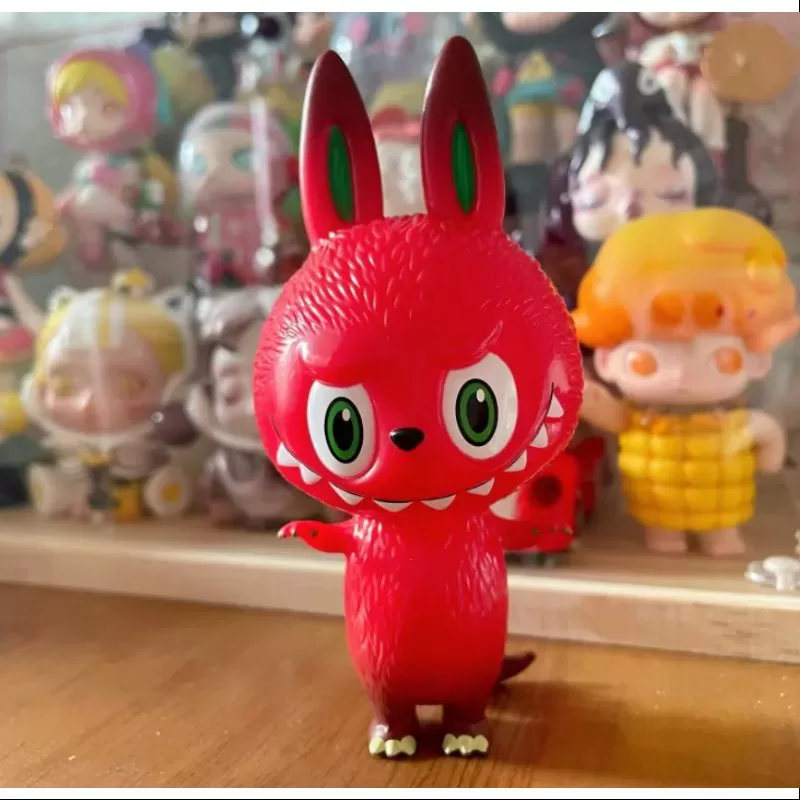 Labubu Die Monster Die kleinen Monster Zimomo Serie 4 Rojo