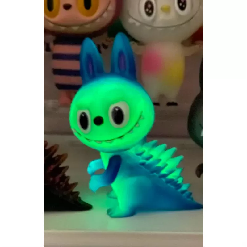 Labubu Die Monster Kaiju Jagd Serie 2.0 Serie Gojimomo leuchtende Ausgabe