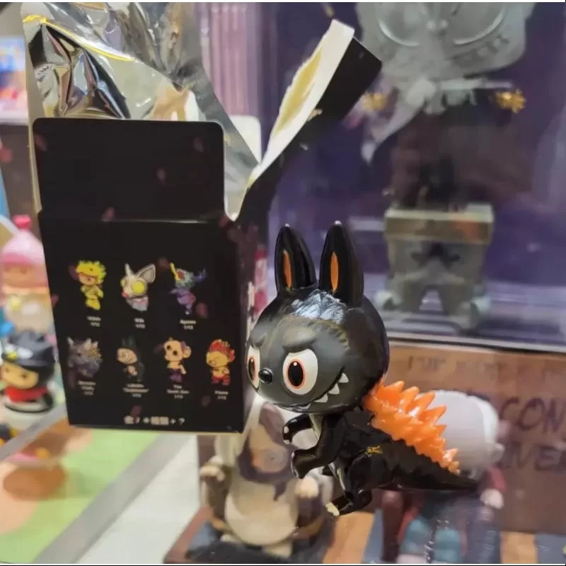 Labubu Die Monster Kaiju Jagd Serie 2,5 Serie Gojimomo leuchtende Ausgabe Labubu Die Monster Kaiju Jagd Serie 2,5 Serie Gojimomo leuchtende Ausgabe