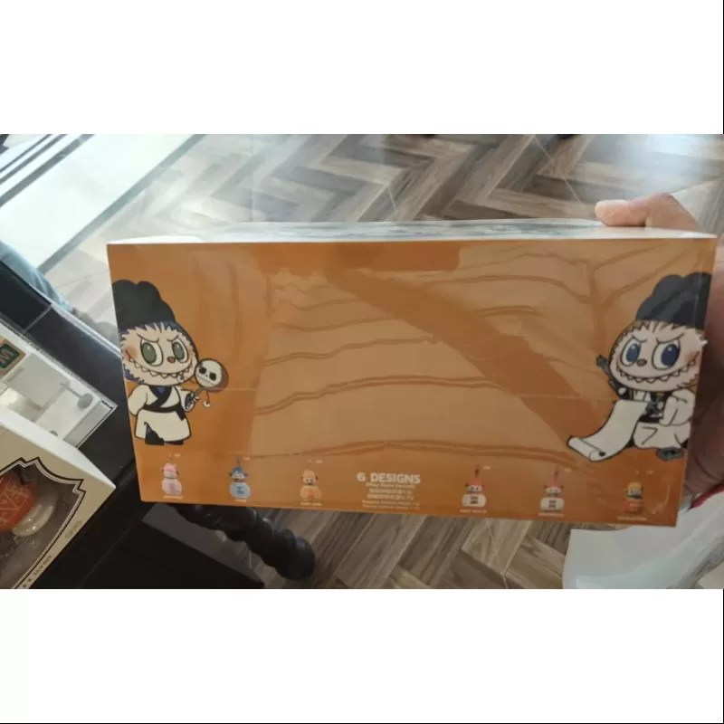 Labubu Die Monster Lasst uns zusammen Spaß haben Nachtlicht Serie Ganzes Set Brandneu mit Kunststoff