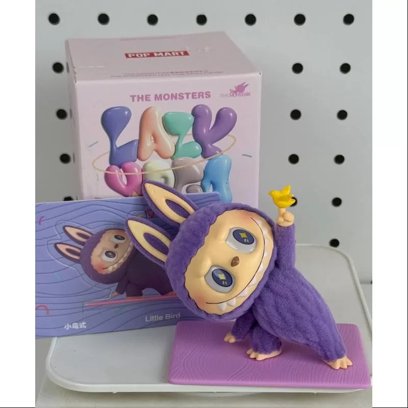 Labubu Die Monster Lazy Yoga Serie Little Bird