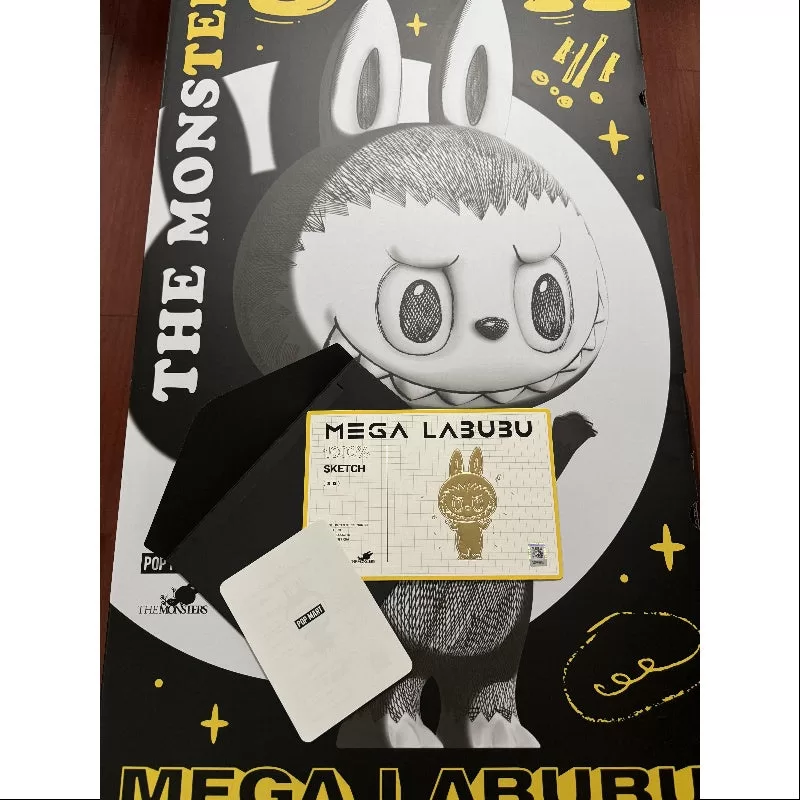 Labubu Die Monster MEGA Labubu 1000% Skizze 2024 LIMITIERT Labubu Die Monster MEGA Labubu 1000% Skizze 2024 LIMITIERT