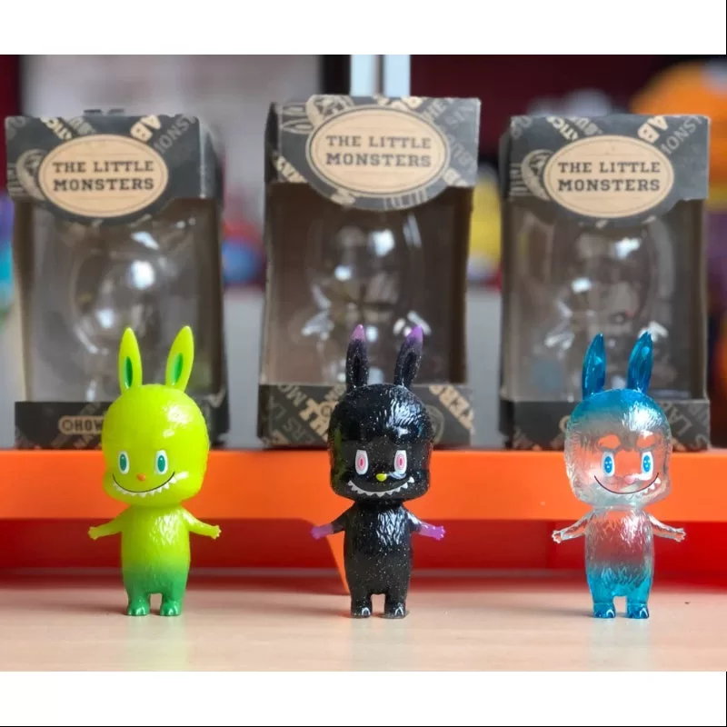 Labubu Die Monster Mini Labubu Meer u0026 Land u0026 Luft Set 2019 STS LIMITED