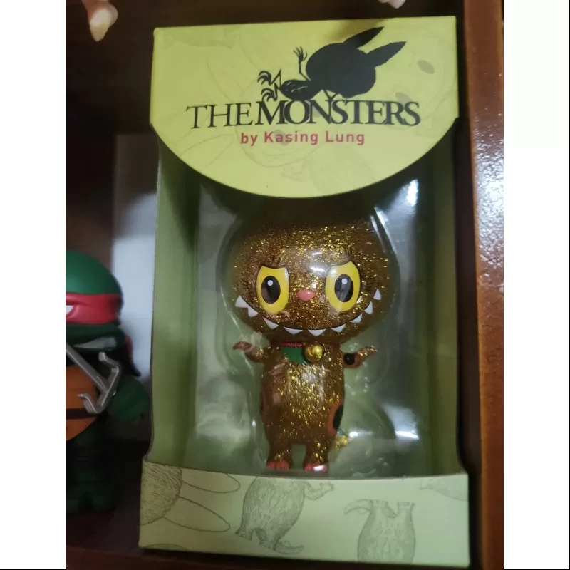 Labubu Die Monster Mini Zimomo Maneki Neko Goldstar LIMITED
