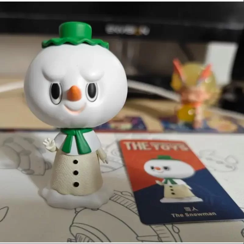 Labubu Die Monster Spielzeugserie Der Schneemann