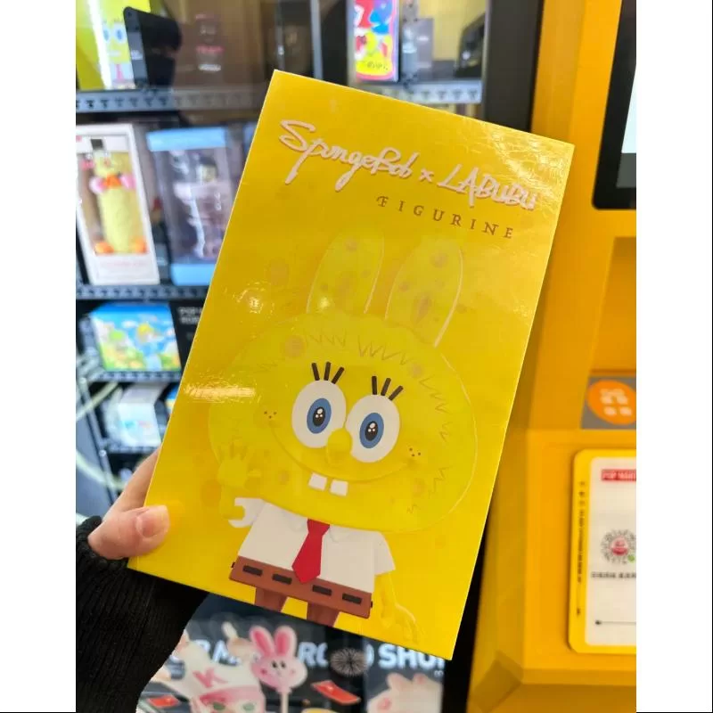 Labubu Die Monster SpongeBob Figur LIMITIERT Labubu Die Monster SpongeBob Figur LIMITIERT