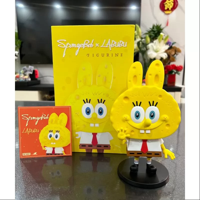 Labubu Die Monster SpongeBob Figur LIMITIERT