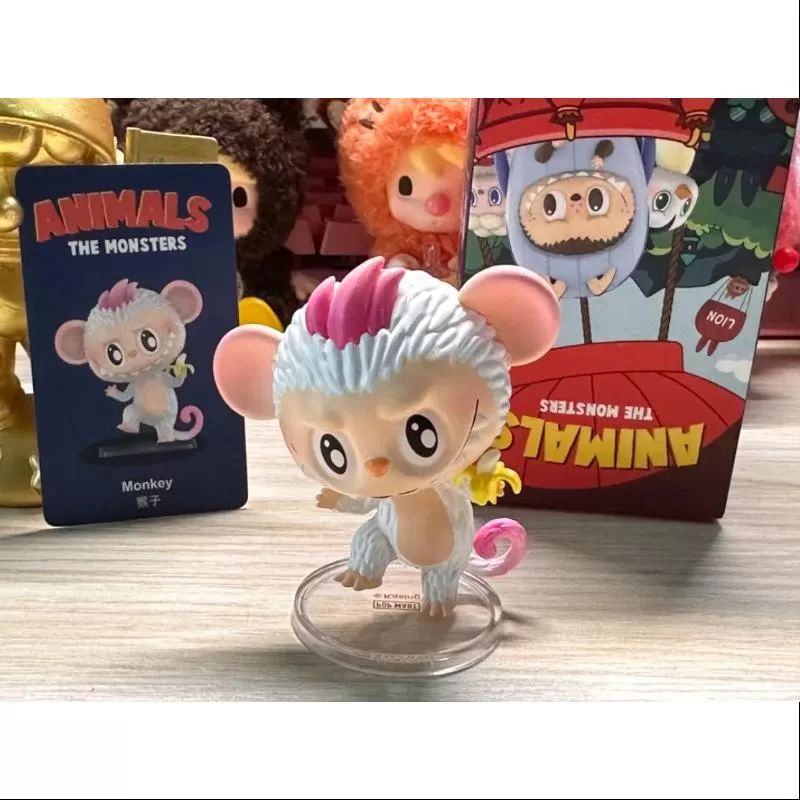 Labubu Die Monster Tiere Serie Affe