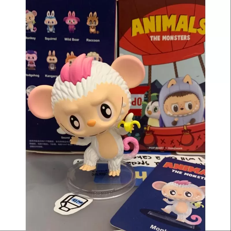 Labubu Die Monster Tiere Serie Affe