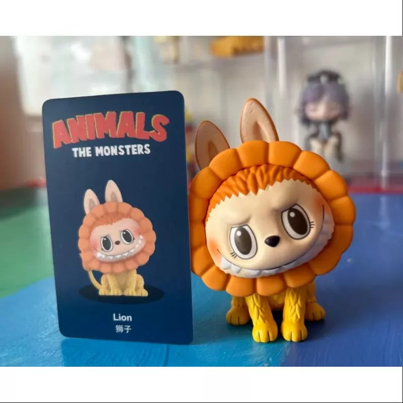Labubu Die Monster-Tiere-Serie Löwe Labubu Die Monster-Tiere-Serie Löwe