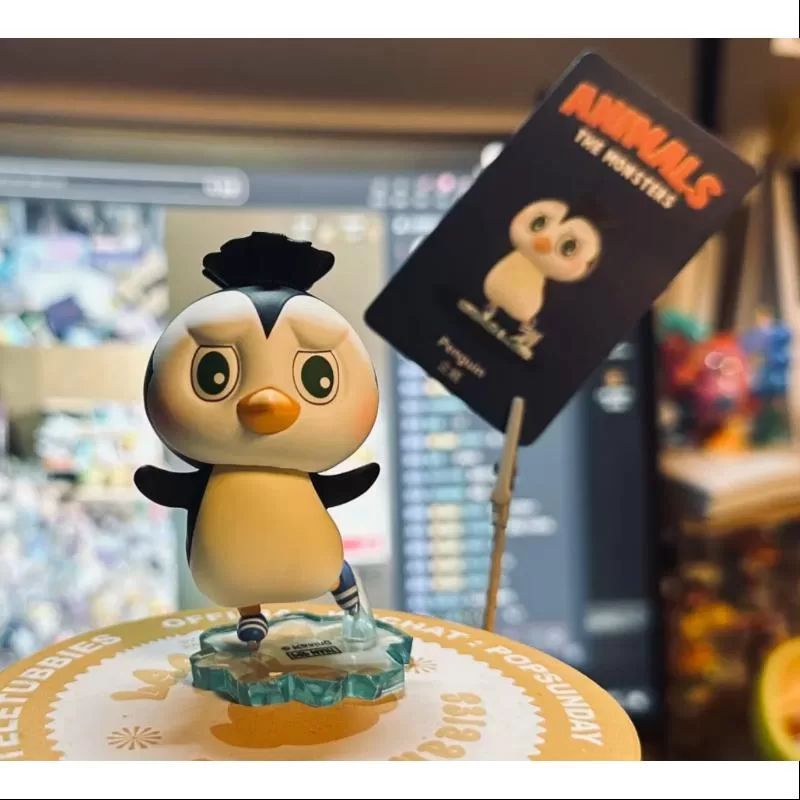 Labubu Die Monster Tiere Serie Pinguin