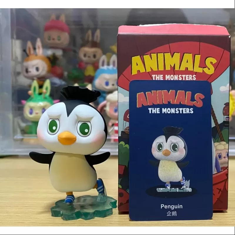 Labubu Die Monster Tiere Serie Pinguin