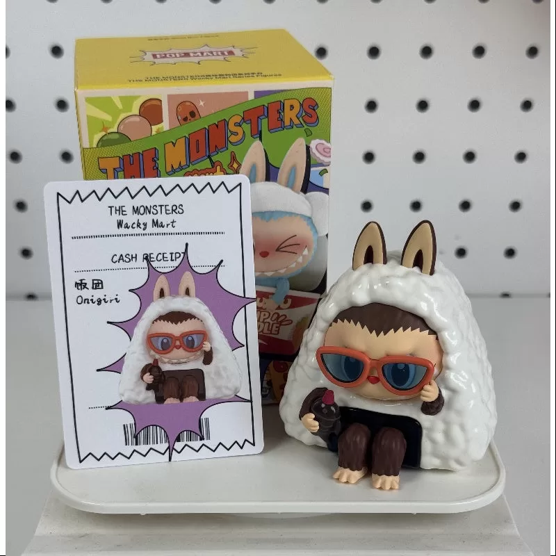 Labubu Die Monster Wacky Mart Serie Onigiri