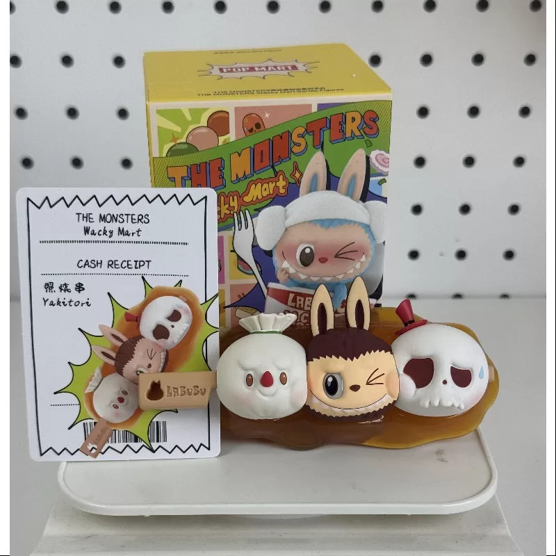 Labubu Die Monster Wacky Mart Serie Yakitori