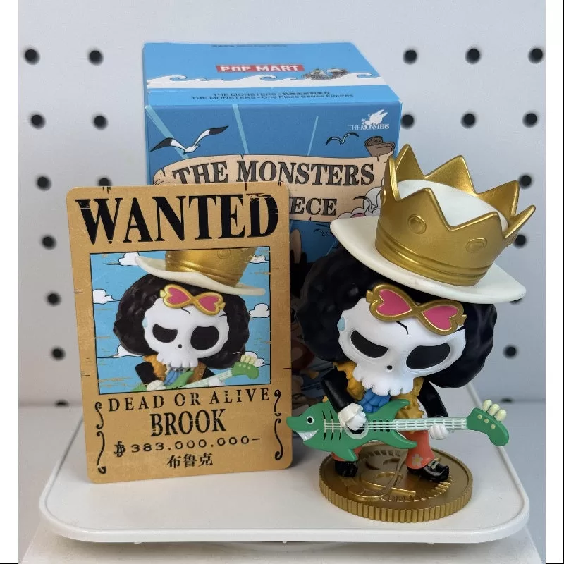 Labubu Die Monster X One Piece Serie BROOK