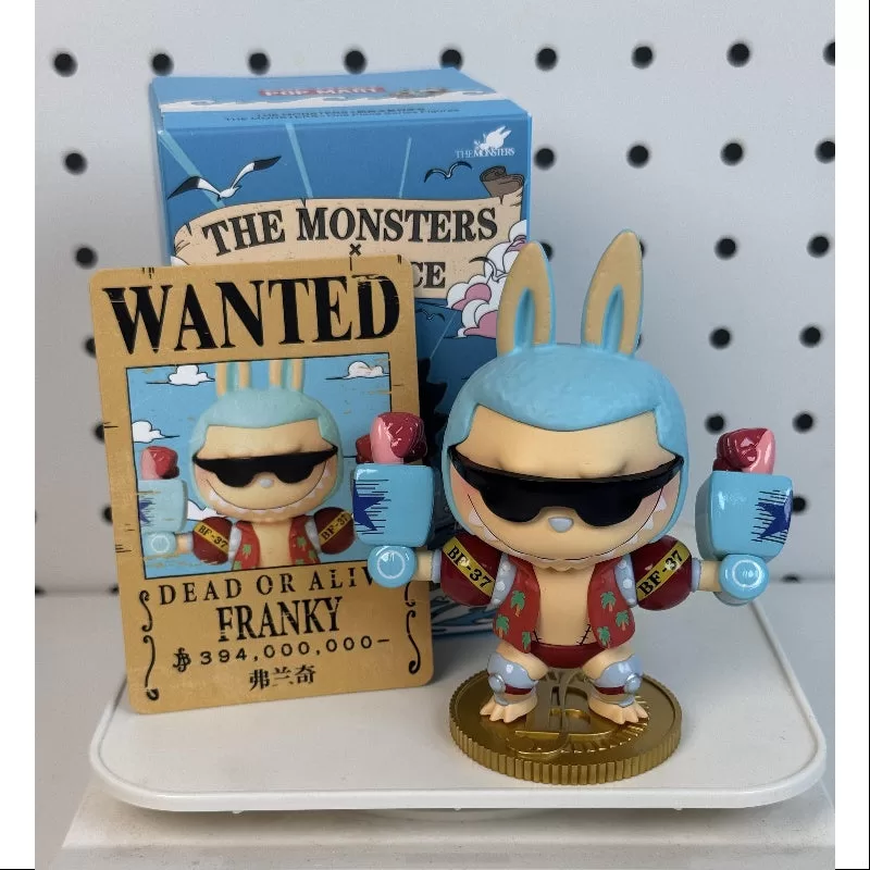 Labubu Die Monster X One Piece Serie FRANKY