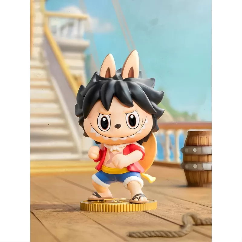 Labubu Die Monster X One Piece Serie MONKEY.D.LUFFY