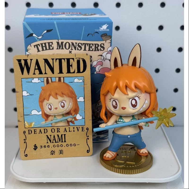 Labubu Die Monster X One Piece Serie NAMI