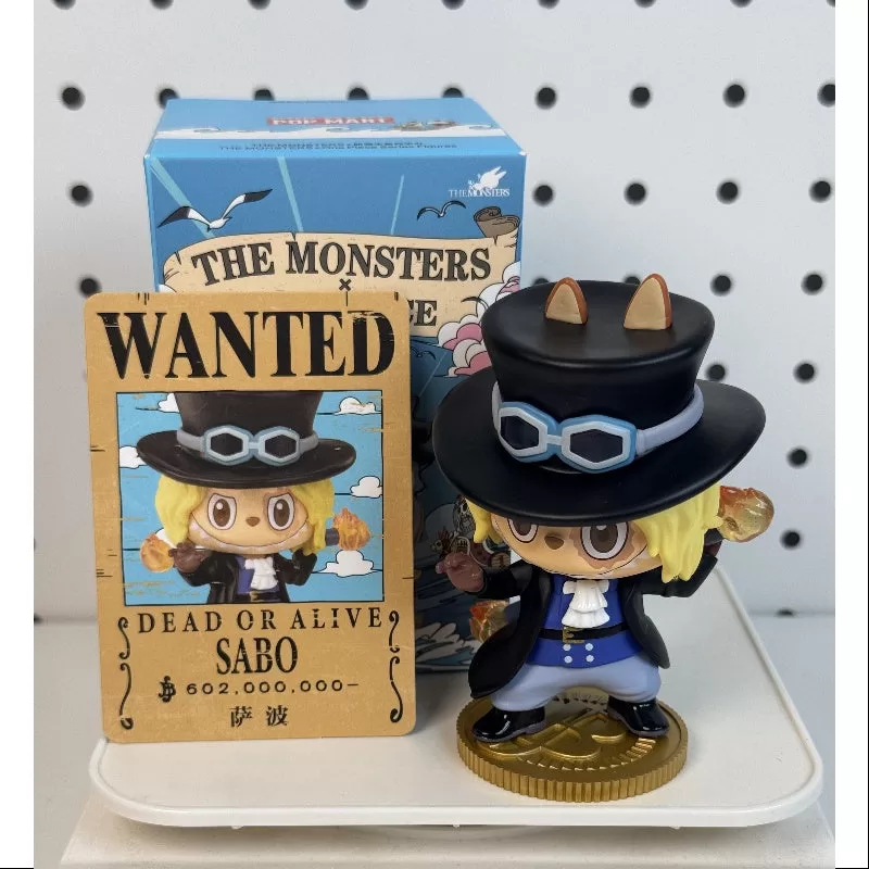 Labubu Die Monster X One Piece Serie SABO