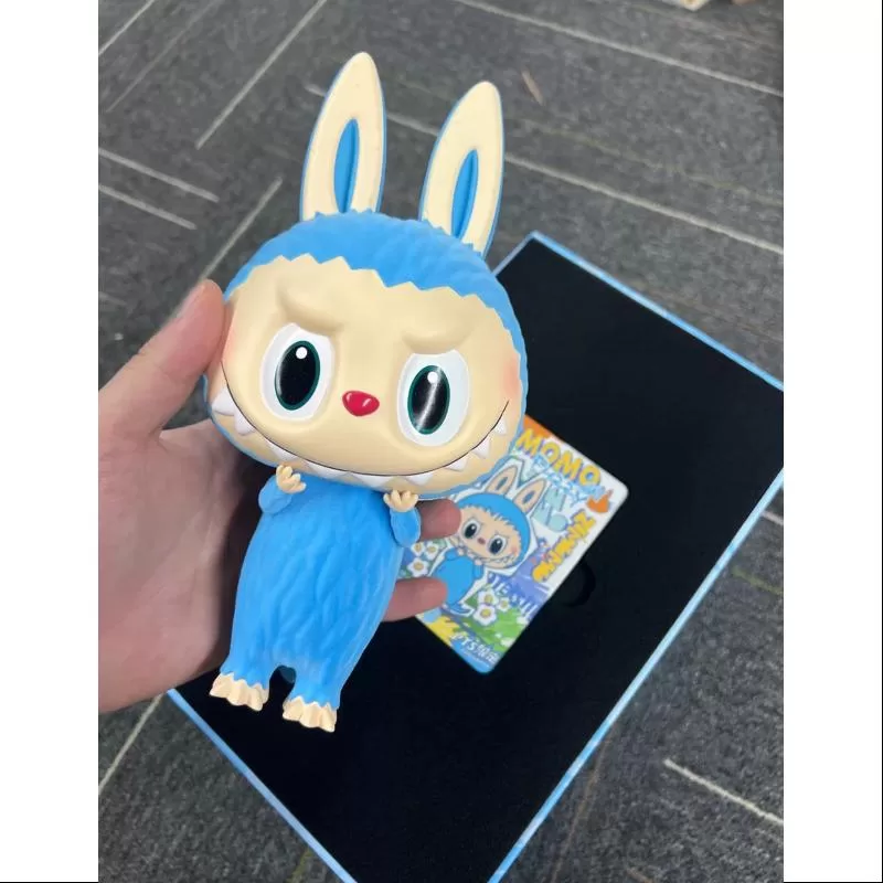 Labubu Die Monster Zimomo Fuzzy Sky Blue LIMITED Labubu Die Monster Zimomo Fuzzy Sky Blue LIMITED