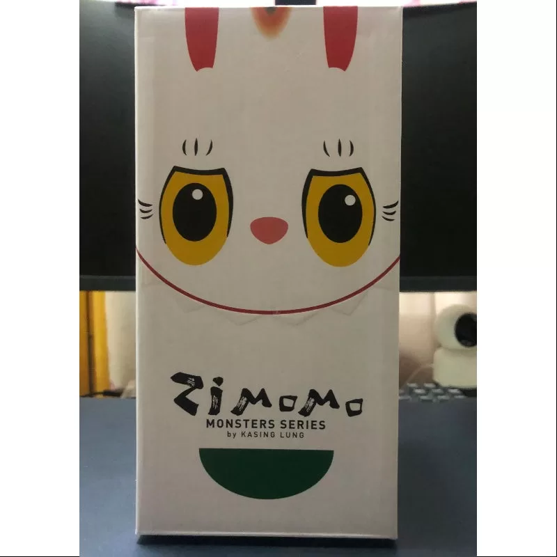 Labubu Die Monster Zimomo Maneki Weiß 2019 LIMITIERT Labubu Die Monster Zimomo Maneki Weiß 2019 LIMITIERT