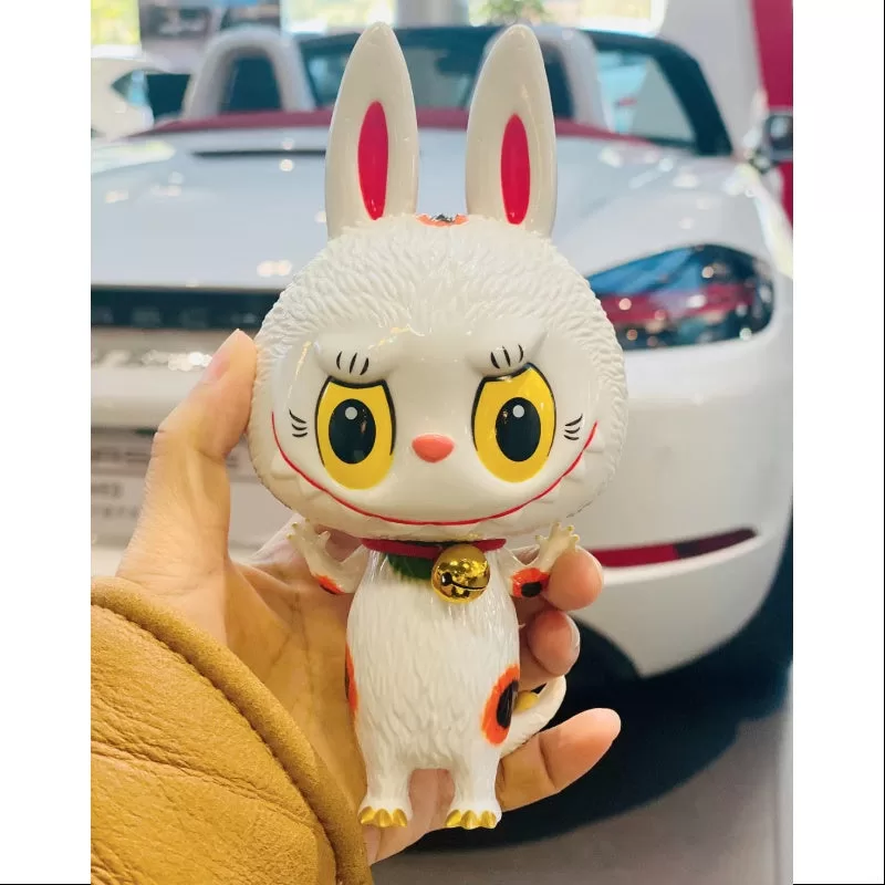 Labubu Die Monster Zimomo Maneki Weiß 2019 LIMITIERT Labubu Die Monster Zimomo Maneki Weiß 2019 LIMITIERT