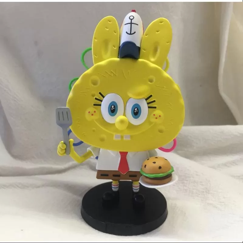 Labubu Die Monster x SpongeBob Serie Champion Chef