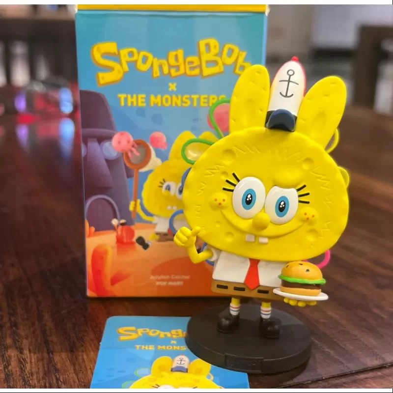 Labubu Die Monster x SpongeBob Serie Champion Chef
