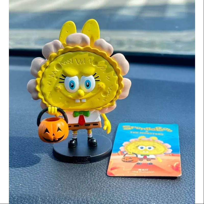 Labubu Die Monster x SpongeBob Serie Der Kürbis