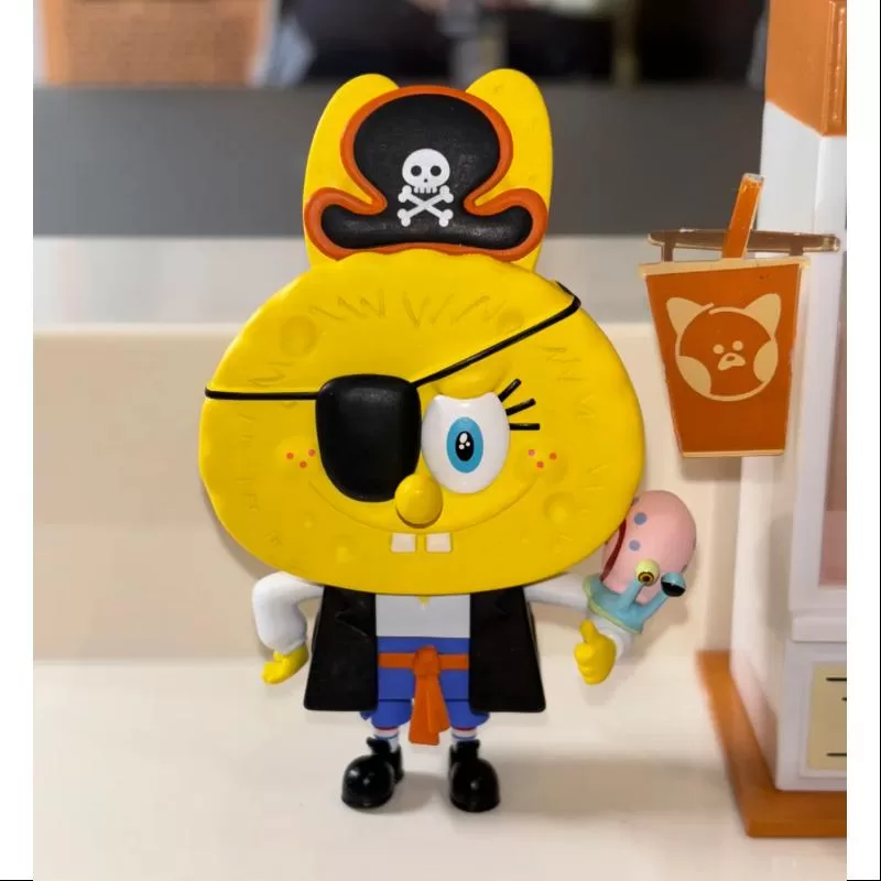 Labubu Die Monster x SpongeBob Serie Geheimnis Der Pirat