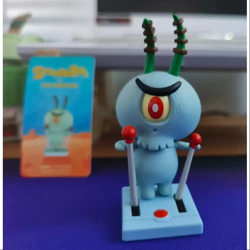 Labubu Die Monster x SpongeBob Serie Plankton X Tycoco Labubu Die Monster x SpongeBob Serie Plankton X Tycoco