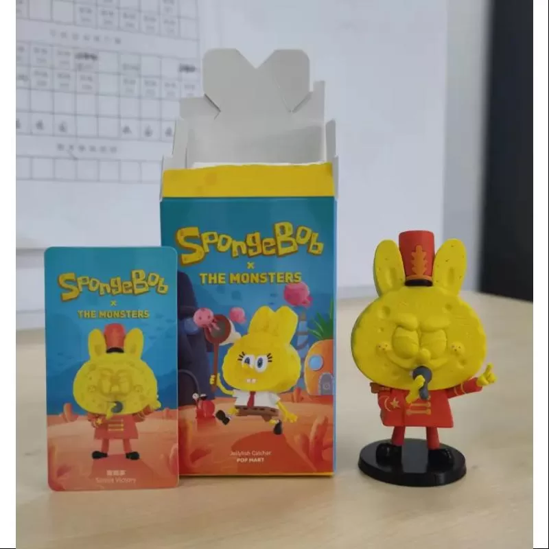 Labubu Die Monster x SpongeBob Serie Süßer Sieg Labubu Die Monster x SpongeBob Serie Süßer Sieg