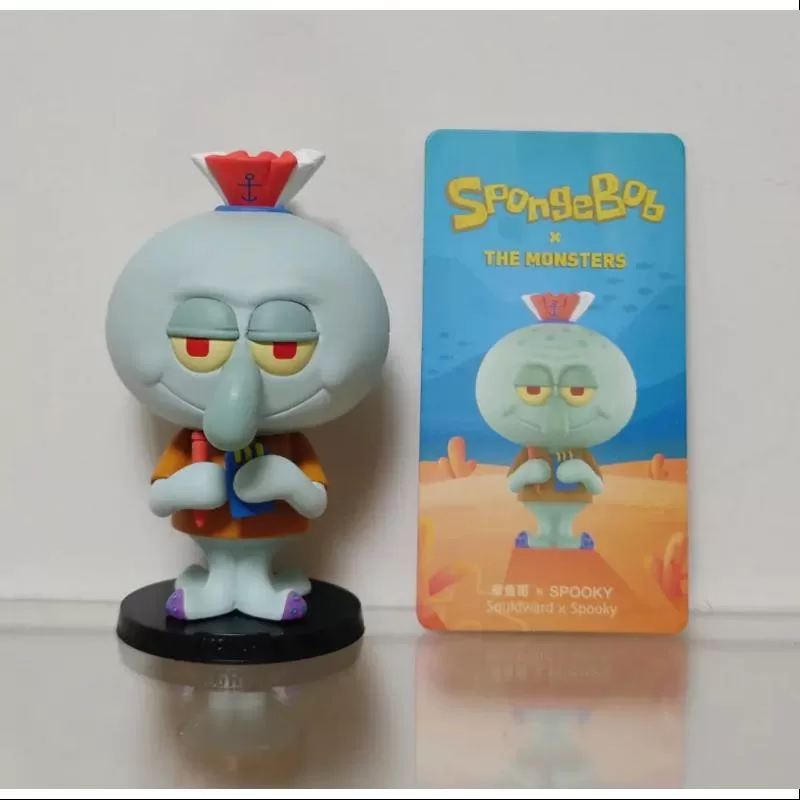 Labubu Die Monster x SpongeBob Serie Thaddäus X Spooky