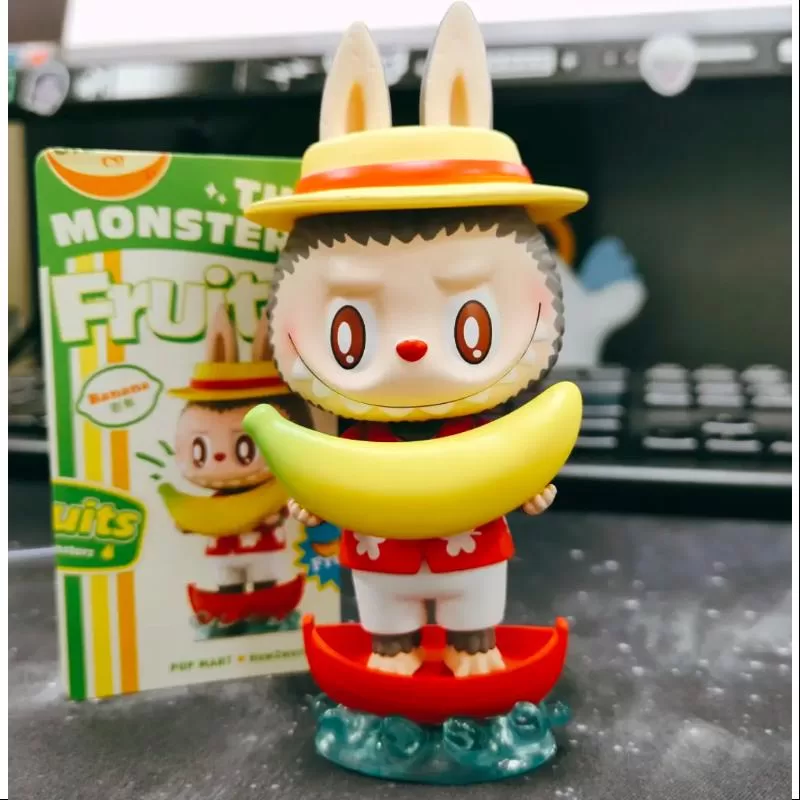 Labubu Die Monsters Fruits Serie Banane