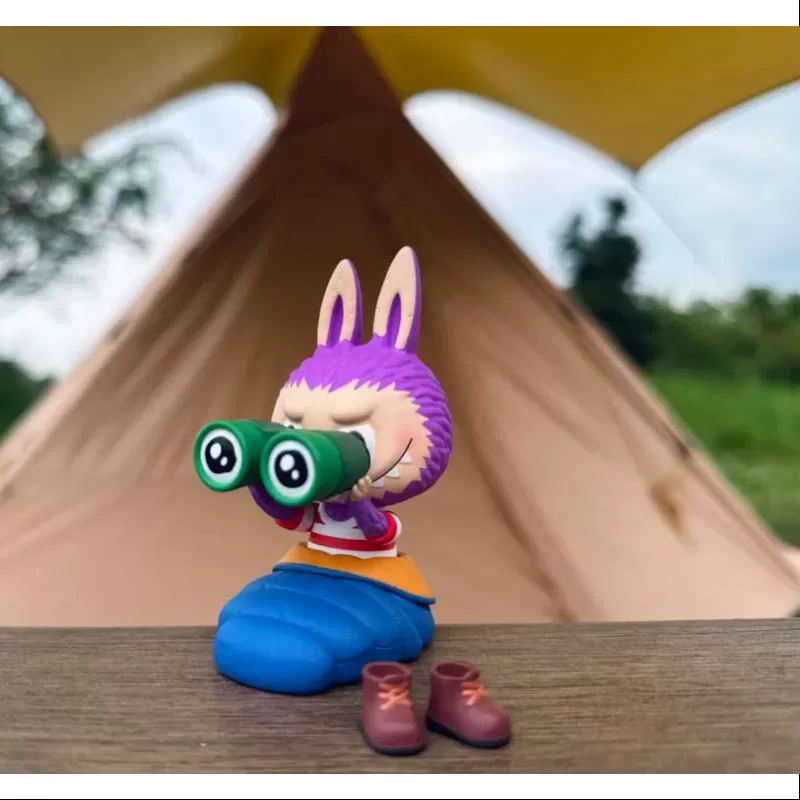 Labubu Schlafsack aus der Monster-Camping-Serie Labubu Schlafsack aus der Monster-Camping-Serie