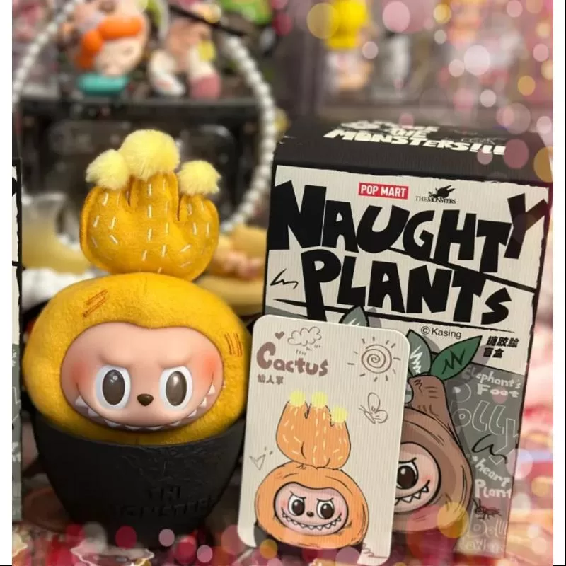 Labubu THE MONSTERS NAUGHTY PLANTS Vinyl Face Series Kaktus
