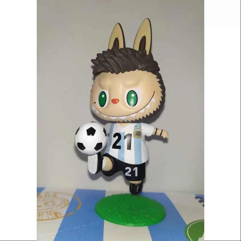 Labubu The Monsters Argentinien Fußball-Fußball-Team-Serie Ganzes Set geöffnet Labubu The Monsters Argentinien Fußball-Fußball-Team-Serie Ganzes Set geöffnet