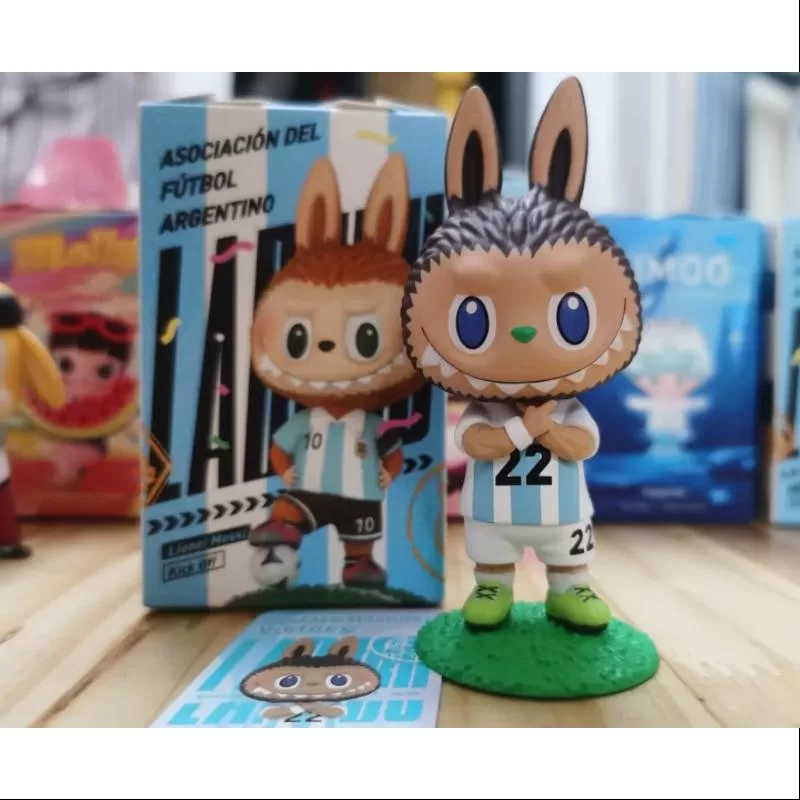 Labubu The Monsters Argentinien Fußball-Fußball-Team-Serie Ganzes Set geöffnet Labubu The Monsters Argentinien Fußball-Fußball-Team-Serie Ganzes Set geöffnet