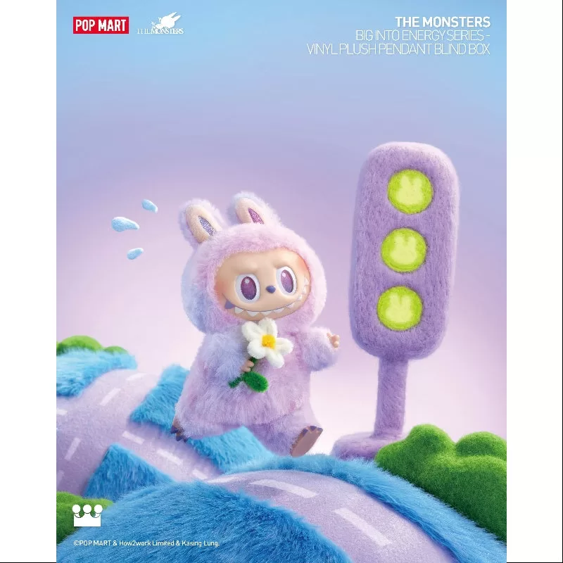 Labubu The Monsters Big into Energy Series Vinyl-Plüschanhänger Glück