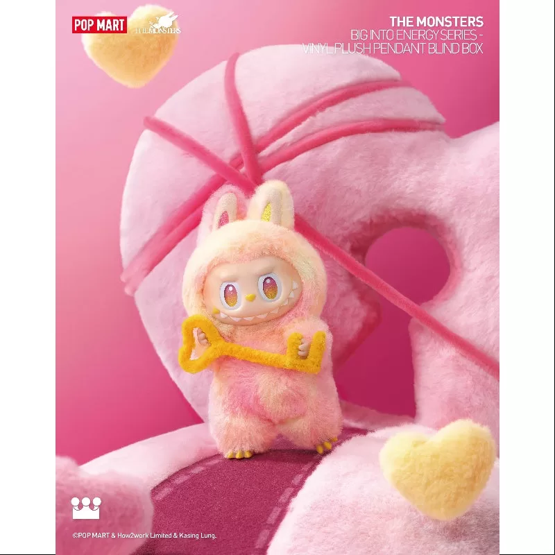 Labubu The Monsters Big into Energy Series Vinyl-Plüschanhänger Loyalität