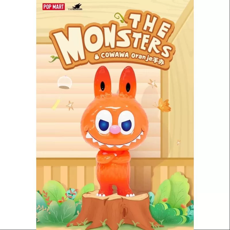 Labubu The Monsters Cowawa Orange Kasing Lung LIMITED Labubu The Monsters Cowawa Orange Kasing Lung LIMITED
