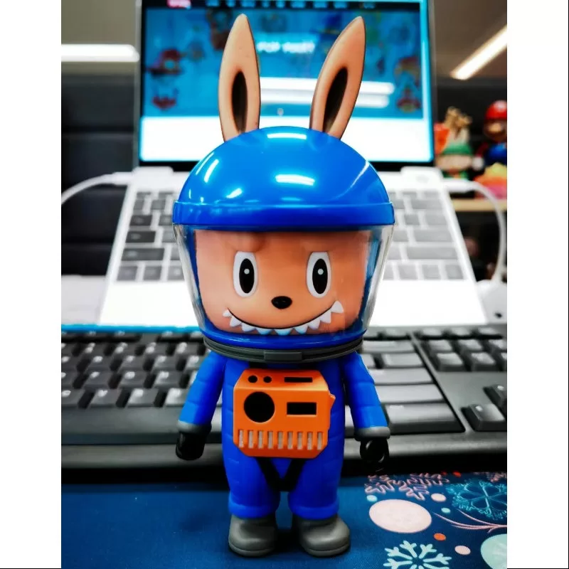 Labubu The Monsters Labubu Astronaut Blue 2019 LIMITIERT