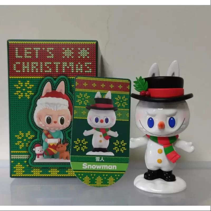 Labubu The Monsters Let’s Christmas Series Schneemann