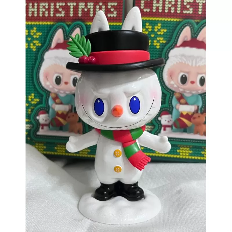 Labubu The Monsters Let’s Christmas Series Schneemann